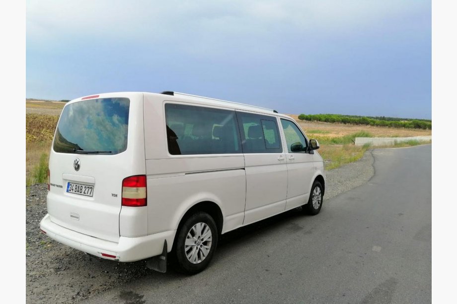 Volkswagen T5 Transporter 2003-2010 рр. Інтегровані рейлінги (хром) Довга база Фото 4