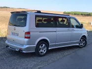 Volkswagen T5 Multivan 2003–2010 Barres de toit integrees (noires) photo 27