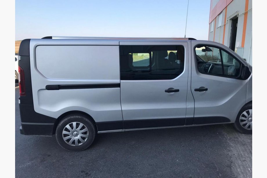 Nissan NV300/Primastar 2016- рр. Інтегровані рейлінги (хром) Фото 10