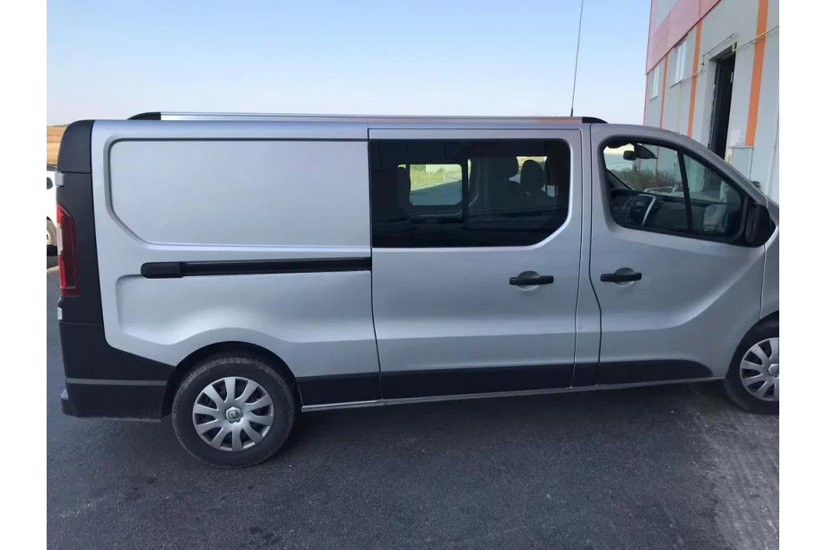 Fiat Talento 2016- гг. Интегрированные рейлинги (хром) Короткая База Фото 10