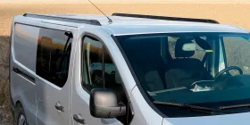 Renault Trafic 2015– Integrētie jumta reliņi (melni) foto 5