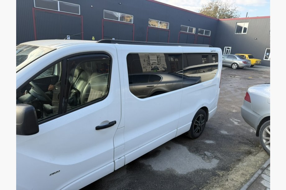 Fiat Talento 2016- гг. Интегрированные рейлинги (черные) Длинная База Image