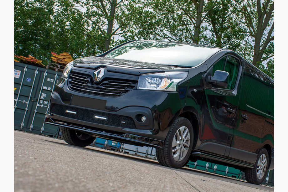 Renault Trafic 2015- Front lip 2015-2020 (ABS) Photo 6