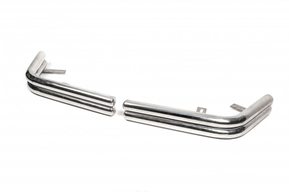 Volkswagen T5 Transporter 2003-2010 Rear Corner Guards AK003-double (2 pcs, stainless steel) Photo 2
