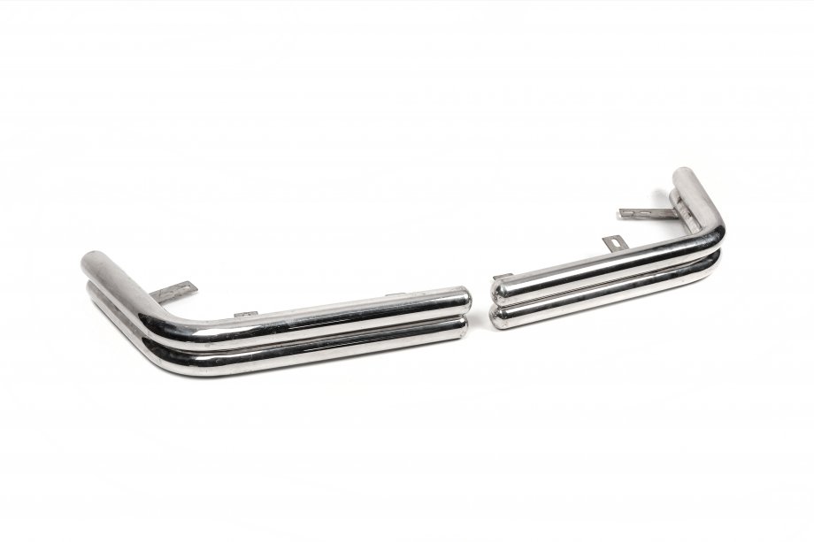 Volkswagen T5 Transporter 2003-2010 Rear Corner Guards AK003-double (2 pcs, stainless steel) Photo 3