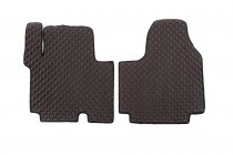 Коврики из экокожи EcoRed (2 шт, 2+1) фото 1 Коврики из экокожи EcoRed (2 шт, 2+1) фото 1