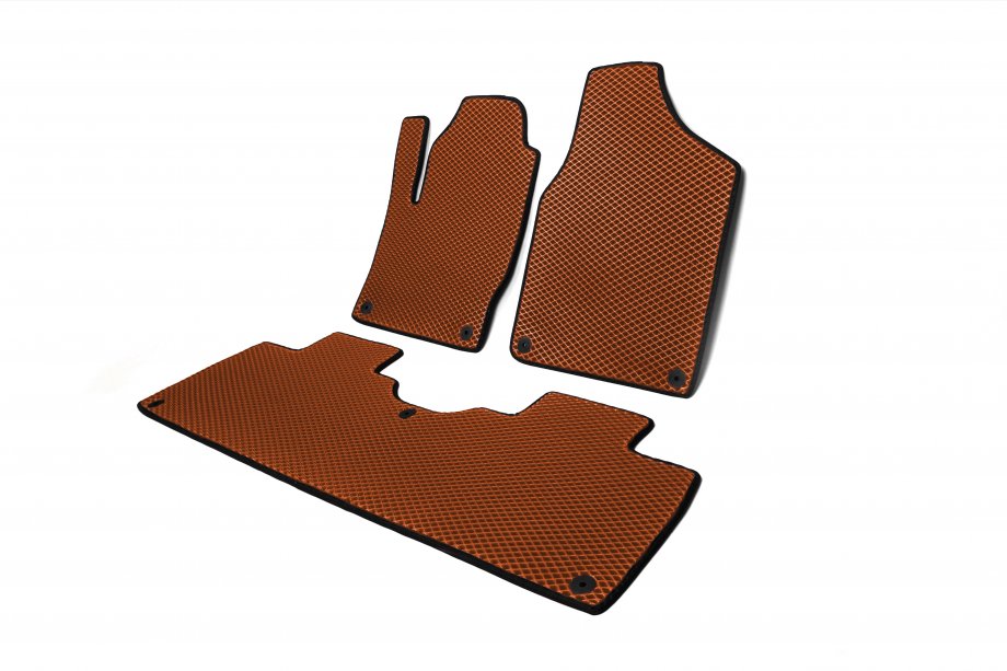 Ford Galaxy 1995-2006 Dywaniki EVA (2 rzędy, brązowe) Zdjęcia 2
