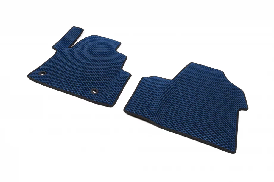 Opel Zafira Life 2019– Polyurethaan automatten (set 2 stuks, EVA, blauw) 1+1 Foto 2