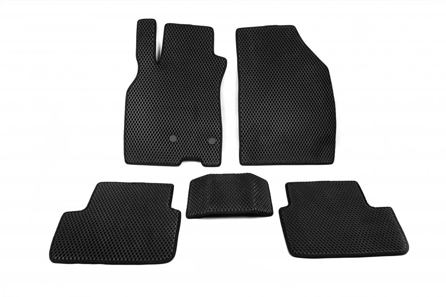 Renault Fluence 2009-2016 EVA Floor Mats (black) Photo 7