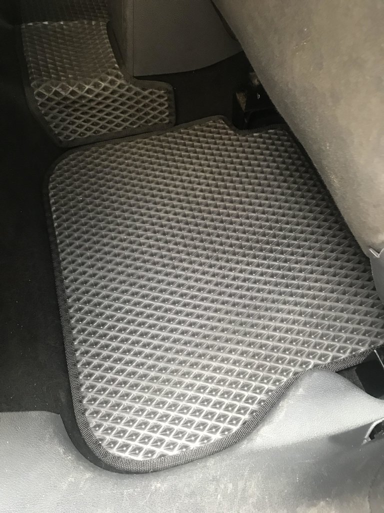 Килимки EVA (чорні) 2 шт, передні для Volkswagen Caddy 2015-2020 рр - фото 11