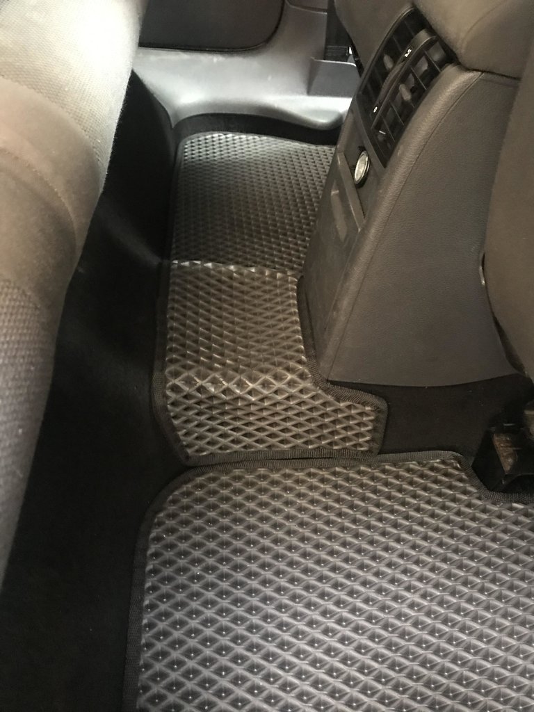 Килимки EVA (чорні) 2 шт, передні для Volkswagen Caddy 2015-2020 рр - фото 12