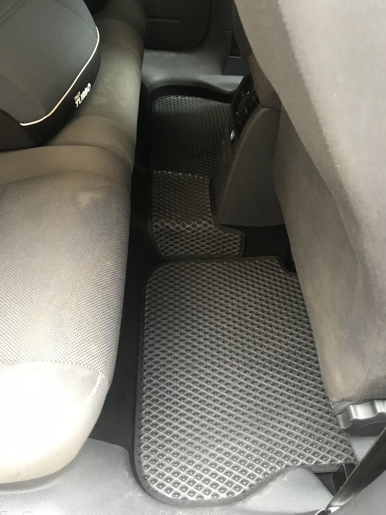 Килимки EVA (чорні) 2 шт, передні для Volkswagen Caddy 2015-2020 рр - фото 13