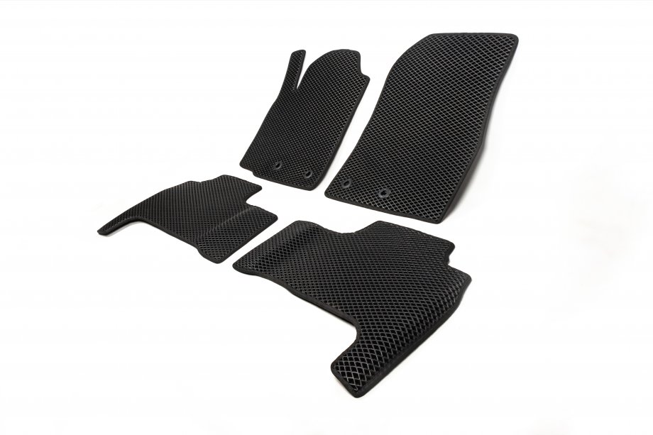 Lexus LX570/450d 2008-2022 EVA Floor Mats (2012-2021, Black) Photo 9