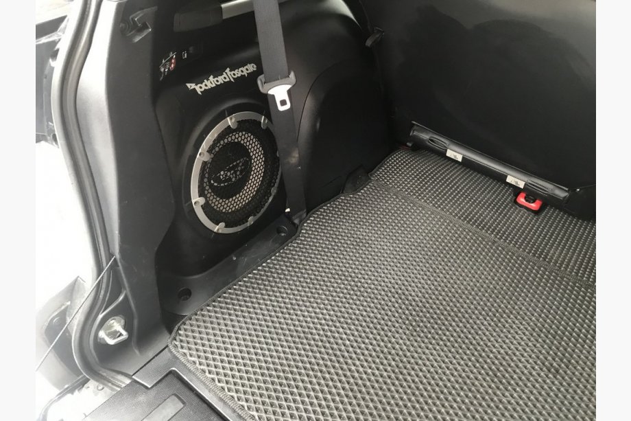 Mitsubishi Outlander 2006-2012 Alfombrilla de maletero (EVA, negra) 7 plazas Foto 3