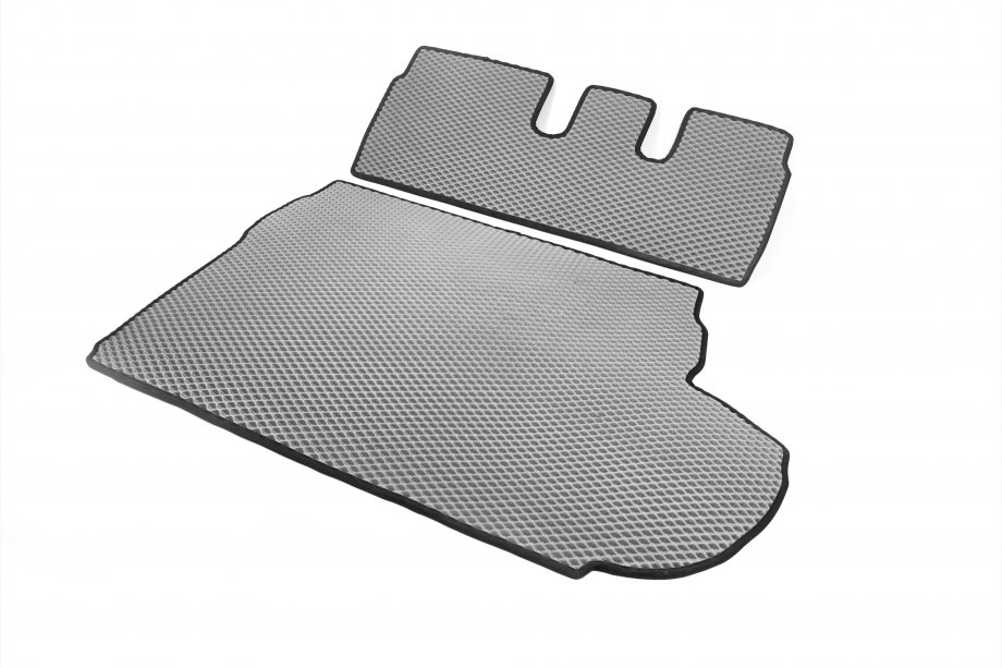 Mitsubishi Outlander 2006–2012 Koffermat (EVA, grijs) 7-zits Foto 2