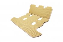 Lexus LX570/450d 2008-2022 гг. Коврик багажника 2 шт (EVA, 7 мест, бежевый) фото 2