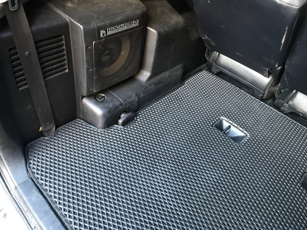 Килимок EVA у багажник для Mitsubishi Pajero Wagon III 1999-2006, фото 3