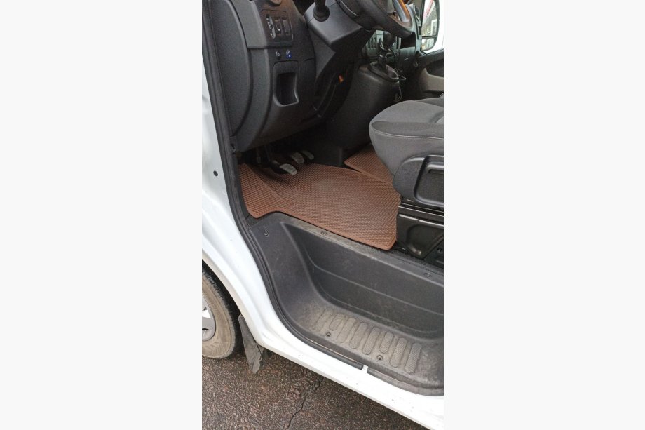 Renault Master 2011-2023 рр. Килимки EVA (цегляні) Фото 4