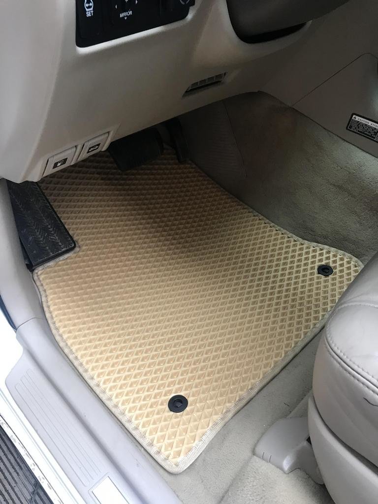 Килимки EVA (бежеві) для Lexus LX470 1998-2007 рр - фото 2