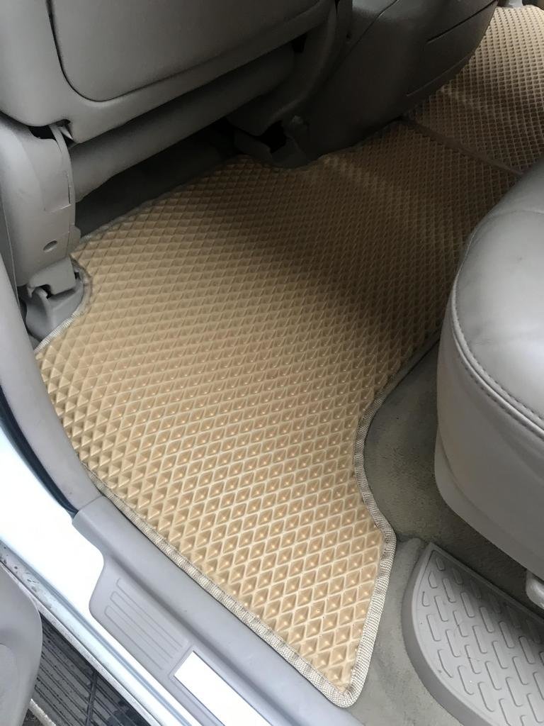 Килимки EVA (бежеві) для Lexus LX470 1998-2007 рр - фото 5