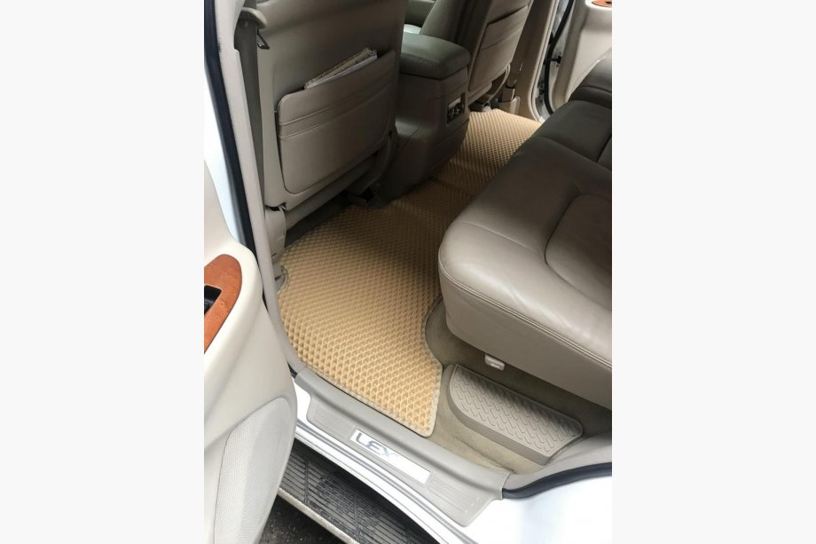 Lexus LX470 1998-2007 рр. Килимки EVA (бежеві) Фото 4