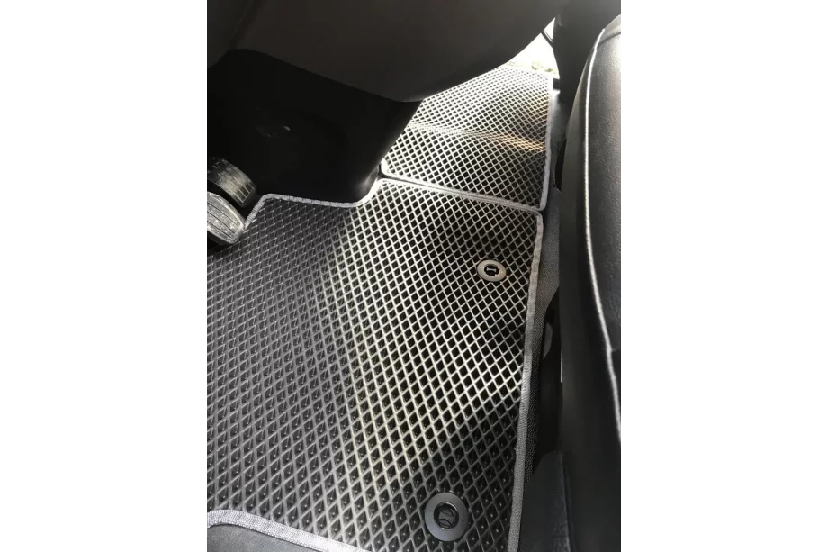 Opel Vivaro 2019- Tappetini in poliuretano (2 pz, EVA, neri) 1+1 Foto 2