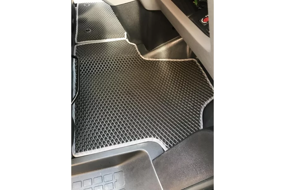 Opel Vivaro 2019- Tappetini in poliuretano (2 pz, EVA, neri) 1+1 Foto 4