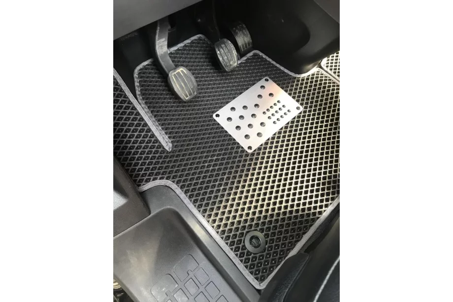 Opel Vivaro 2019- Tappetini in poliuretano (2 pz, EVA, neri) 1+1 Foto 5