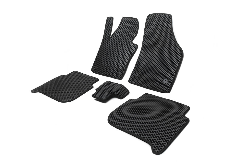 Килимки EVA (чорні) для Volkswagen Touran 2010-2015 рр - фото 12