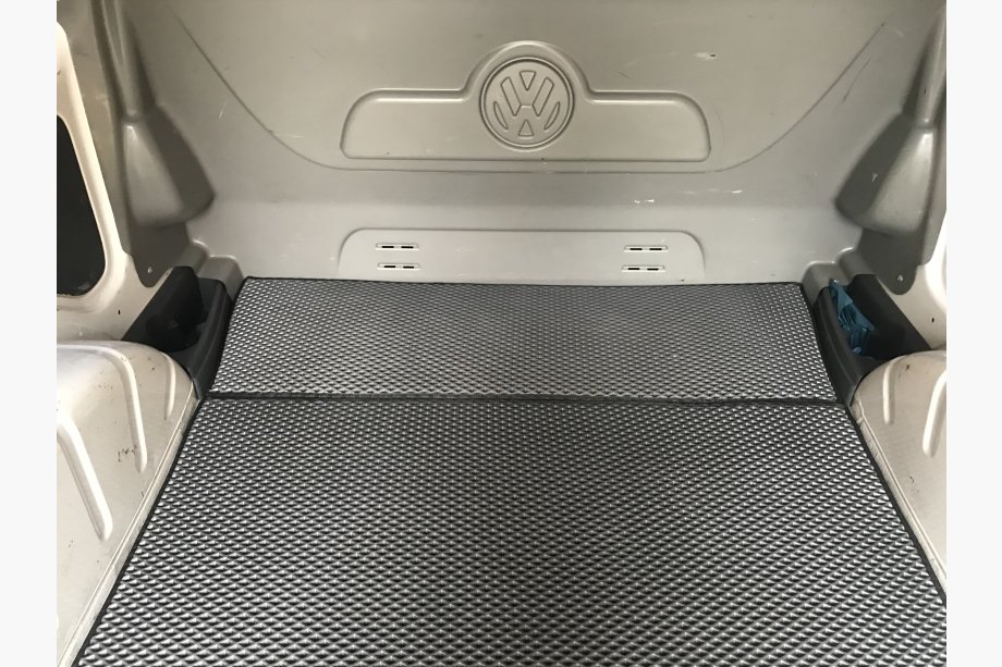 Volkswagen Caddy 2010-2015 рр. Килимок багажника V1 MAXI (EVA, чорний) Фото 3