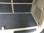 Коврик багажника 5 частей (EVA, черный) фото 6