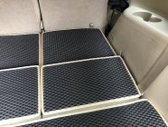 Коврик багажника 5 частей (EVA, черный) фото 9