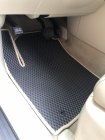 Nissan Armada 2016-2024 гг. Коврики EVA 3 ряда черные фото 2