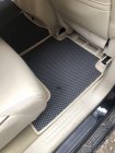 Nissan Armada 2016-2024 гг. Коврики EVA 3 ряда черные фото 6