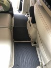 Nissan Armada 2016-2024 гг. Коврики EVA 3 ряда черные фото 9