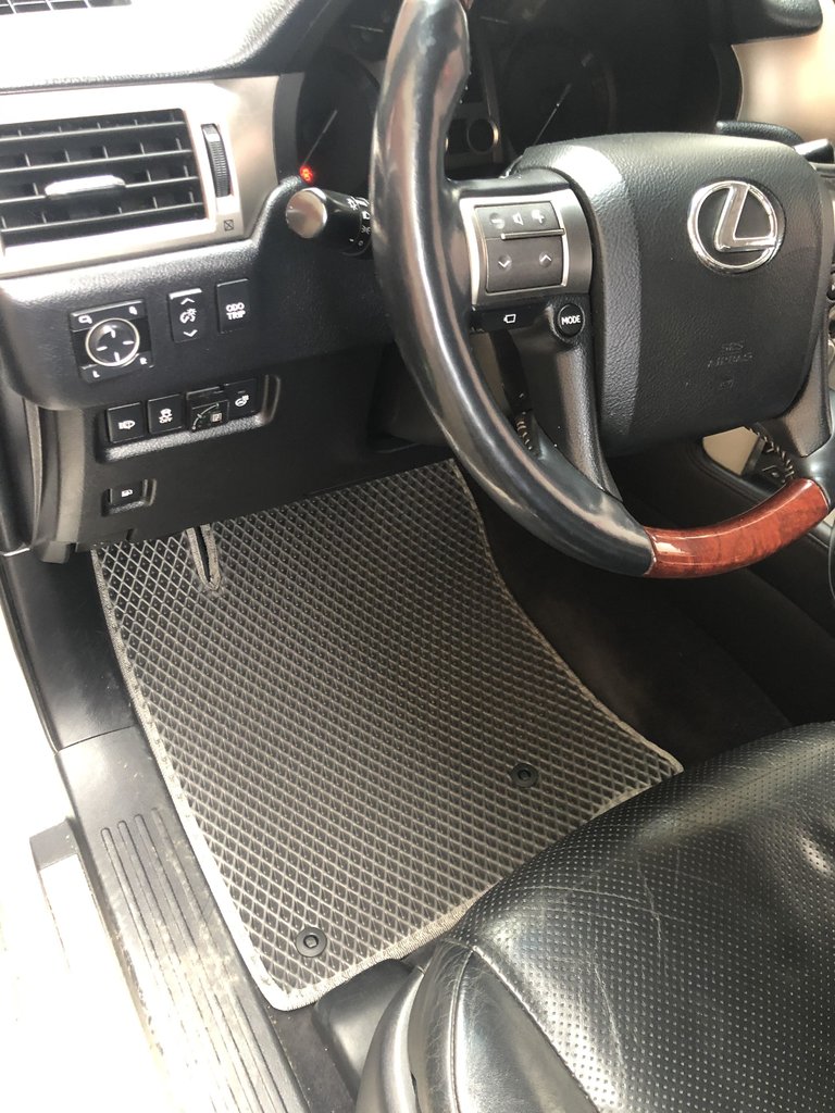 Килимки EVA (чорні) 5 місцевий, 2009-2013 для Toyota Land Cruiser Prado 150 рр - фото 2
