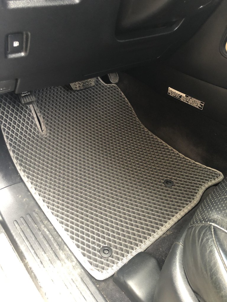 Килимки EVA (чорні) 5 місцевий, 2009-2013 для Toyota Land Cruiser Prado 150 рр - фото 3