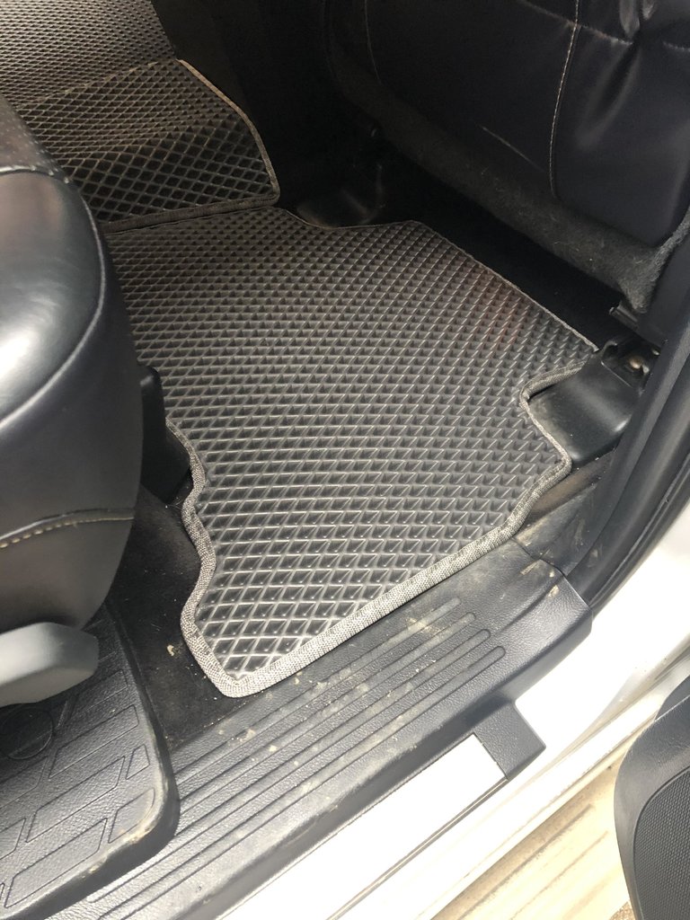 Килимки EVA (чорні) 5 місцевий, 2009-2013 для Toyota Land Cruiser Prado 150 рр - фото 6