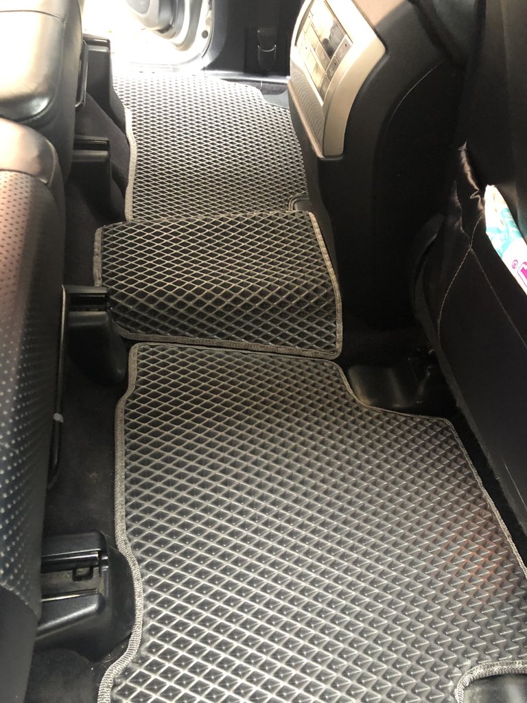 Килимки EVA (чорні) 5 місцевий, 2009-2013 для Toyota Land Cruiser Prado 150 рр - фото 7