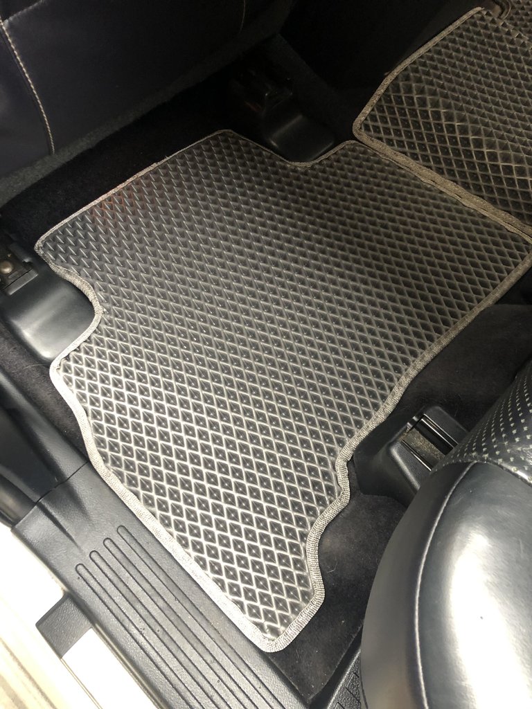 Килимки EVA (чорні) 5 місцевий, 2009-2013 для Toyota Land Cruiser Prado 150 рр - фото 9