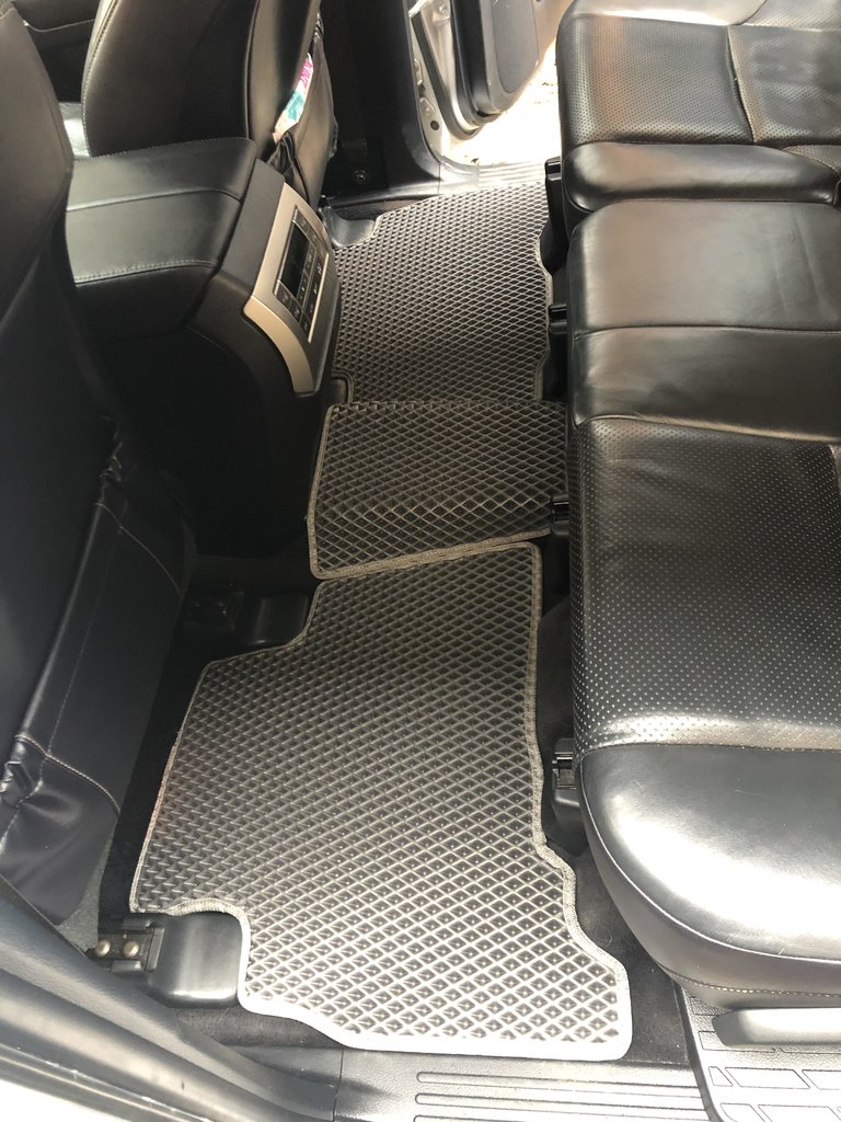 Килимки EVA (чорні) 5 місцевий, 2009-2013 для Toyota Land Cruiser Prado 150 рр - фото 11