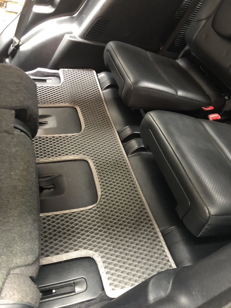 Килимки EVA (чорні) 5 місцевий, 2009-2013 для Toyota Land Cruiser Prado 150 рр - фото 15