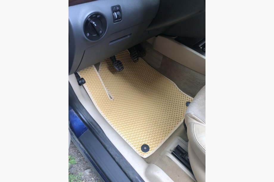 Volkswagen Sharan 1995-2010 рр. Килимки EVA (2 ряди, бежеві) Фото 2