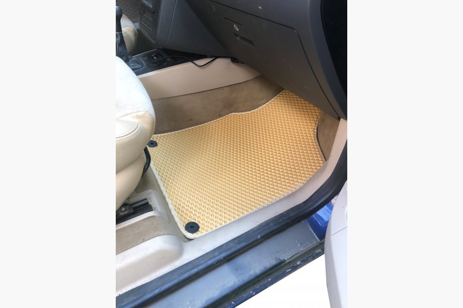 Volkswagen Sharan 1995-2010 рр. Килимки EVA (2 ряди, бежеві) Фото 3