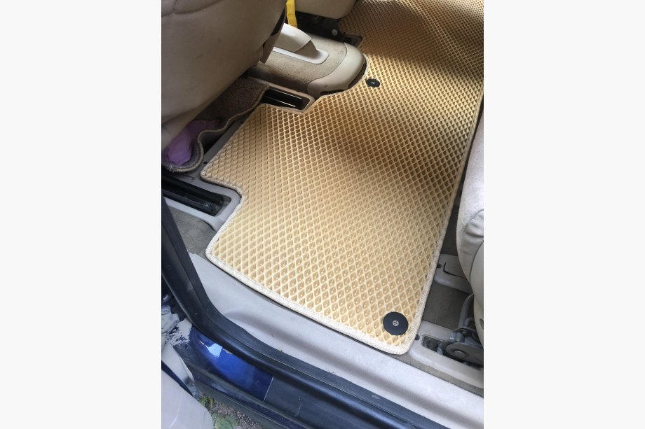 Volkswagen Sharan 1995-2010 рр. Килимки EVA (2 ряди, бежеві) Фото 4