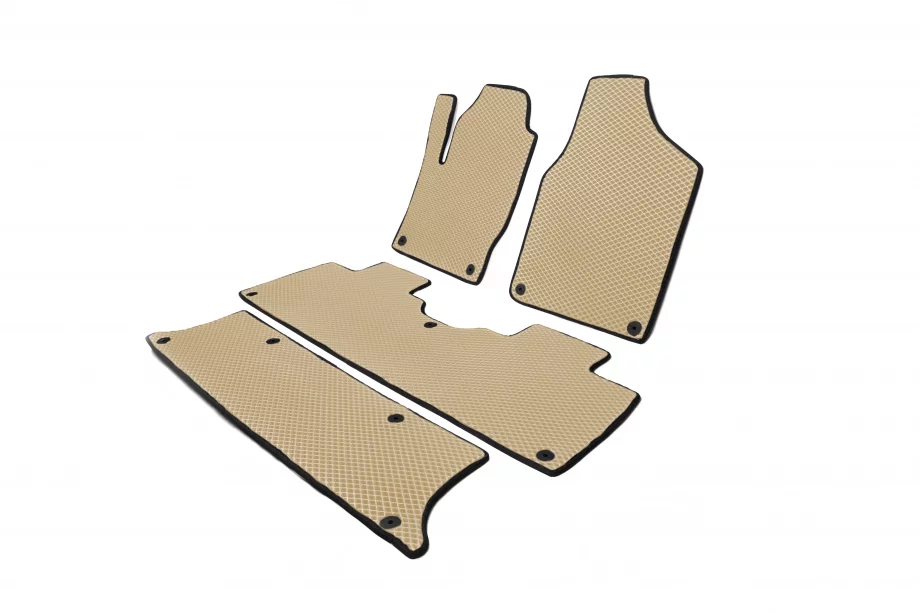 Ford Galaxy 1995-2006 Tappetini EVA (3 file, beige) Foto 14