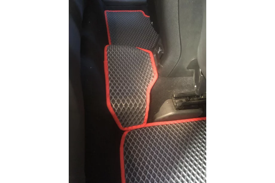 Fiat 500X 2014–2024 EVA automatten (zwart) Foto 5