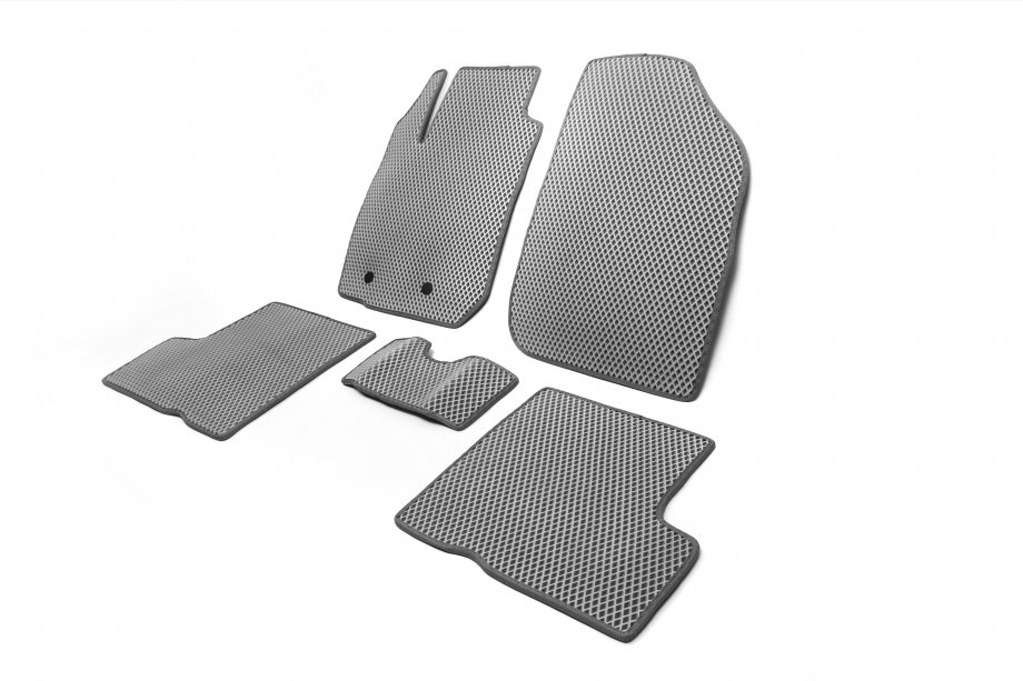 Renault Duster 2008–2017 EVA Floor Mats (Gray) Photo 7