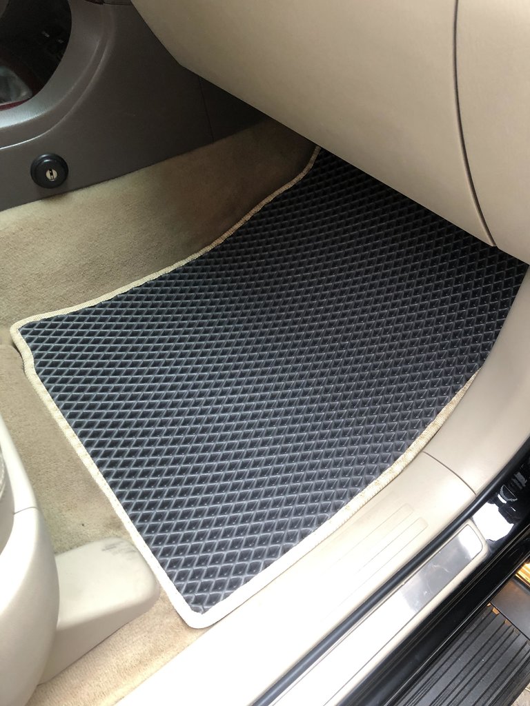 Килимки EVA (2 ряди, чорні) для Lexus GX470 2002-2009 рр - фото 3