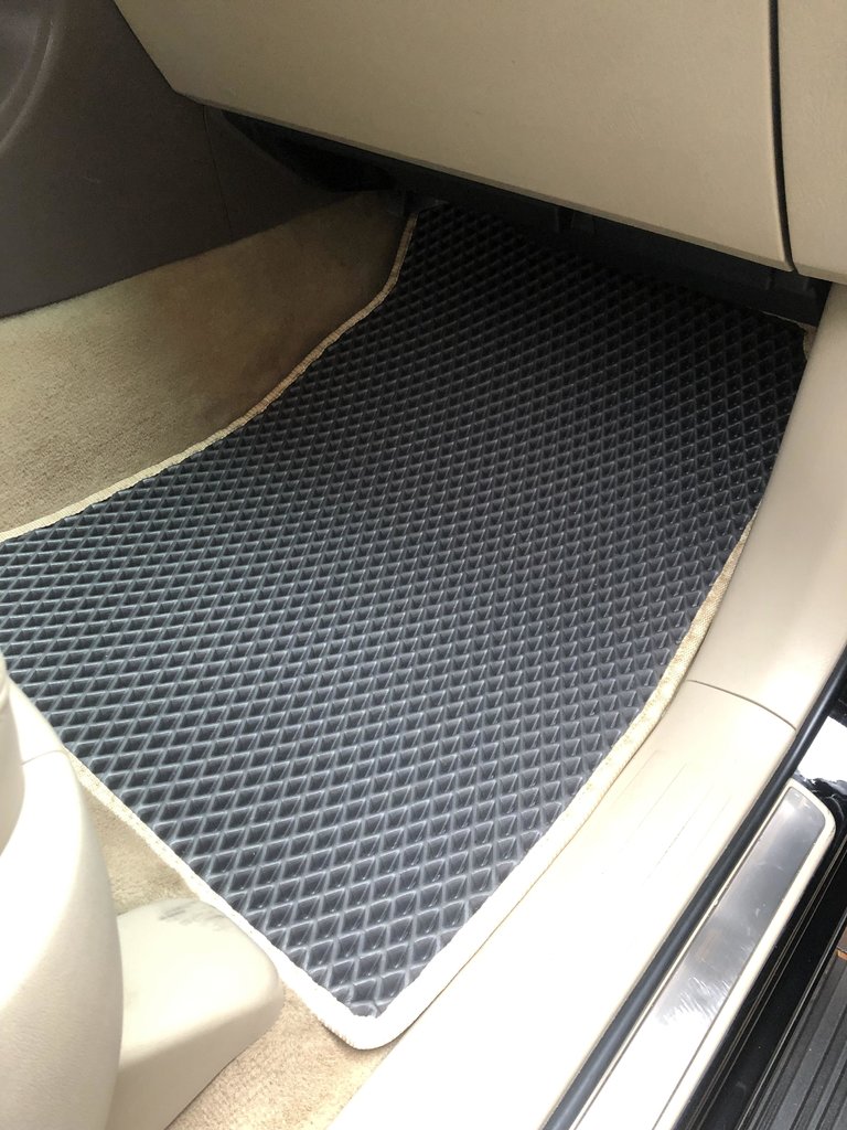 Килимки EVA (2 ряди, чорні) для Lexus GX470 2002-2009 рр - фото 4